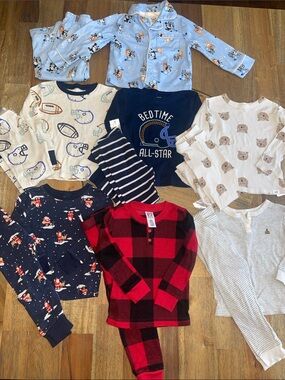 Toddler Pajama Sets Bundle